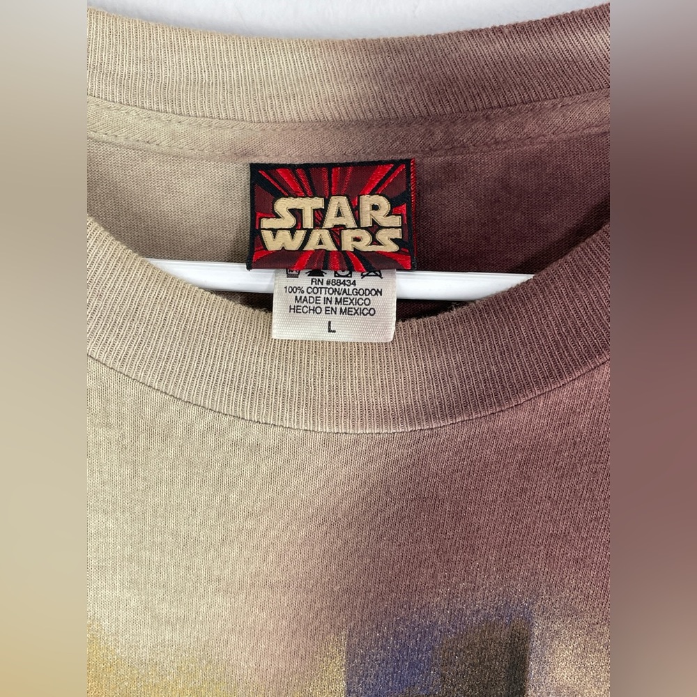 Vtg Star Wars Episode 1 The Phantom Menace Jedi vs. Sith T-Shirt Darth Maul Sz L - Picture 4 of 16